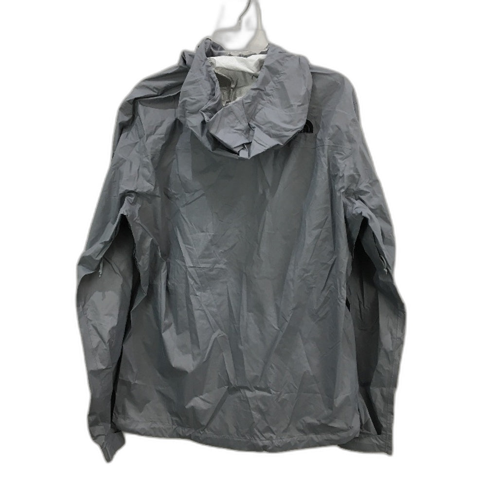 The North Face Grey Venture 2 Hooded Light Windbreaker Jacket Mens Size M NEW