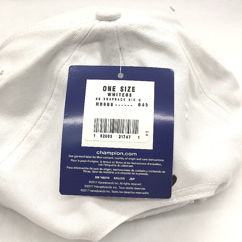 Champion 2 Pack White Black Embroidered Snapback Baseball Caps Unisex OSFM NEW