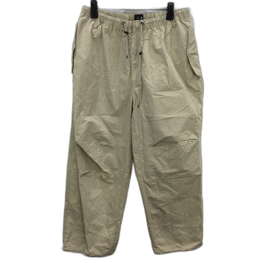 Stussy Heritage Tan Elastic Waisted Zip Up Parachute Pants Mens Size 36 NEW