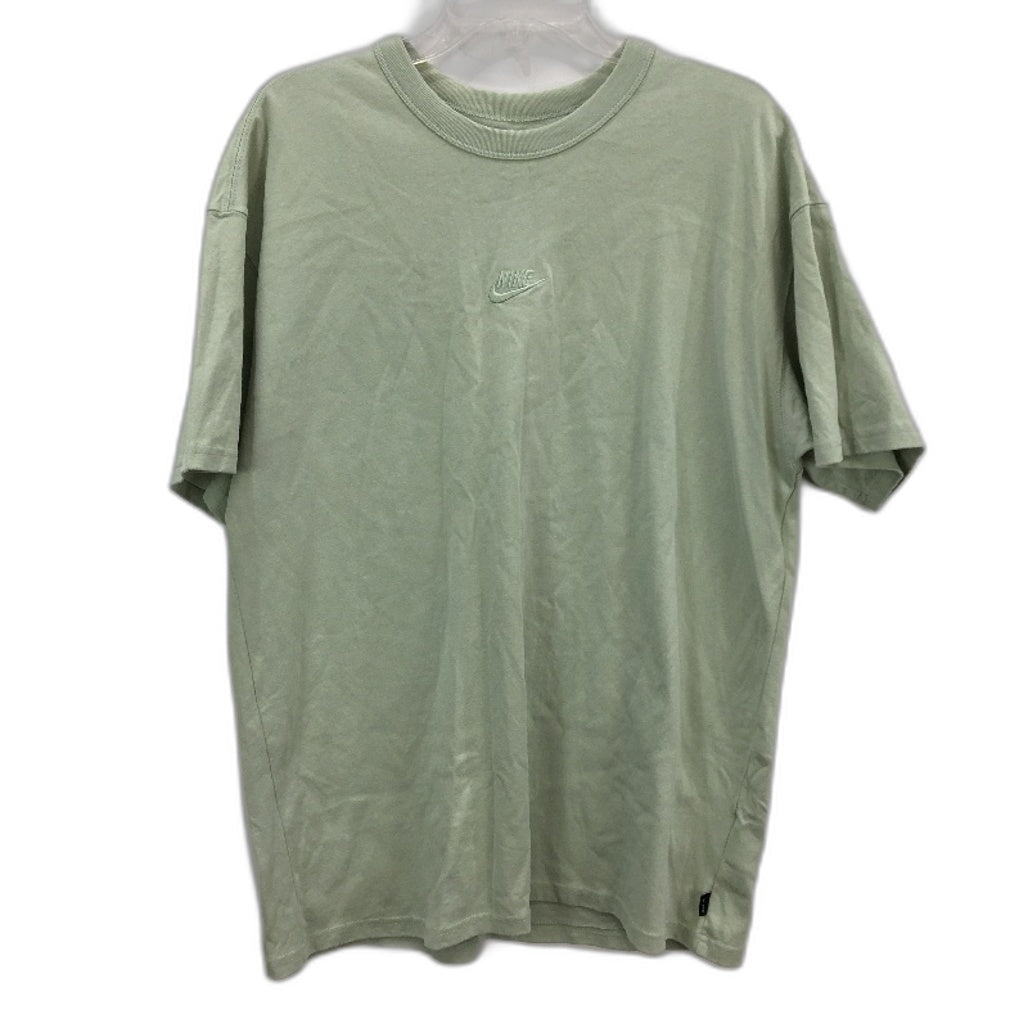 Nike Loose Fit Classic Style Mint Green Crew Neck T-Shirt Mens Size Large