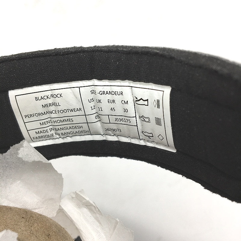 Merrell Cedrus Convert 3 Black Rock Adjustable Summer Sandal Mens US 12 EU45 NEW