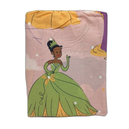 Disney Princess Pink 100% Cotton Reversible Quilt Cover Set DOUBLE Bed NEW