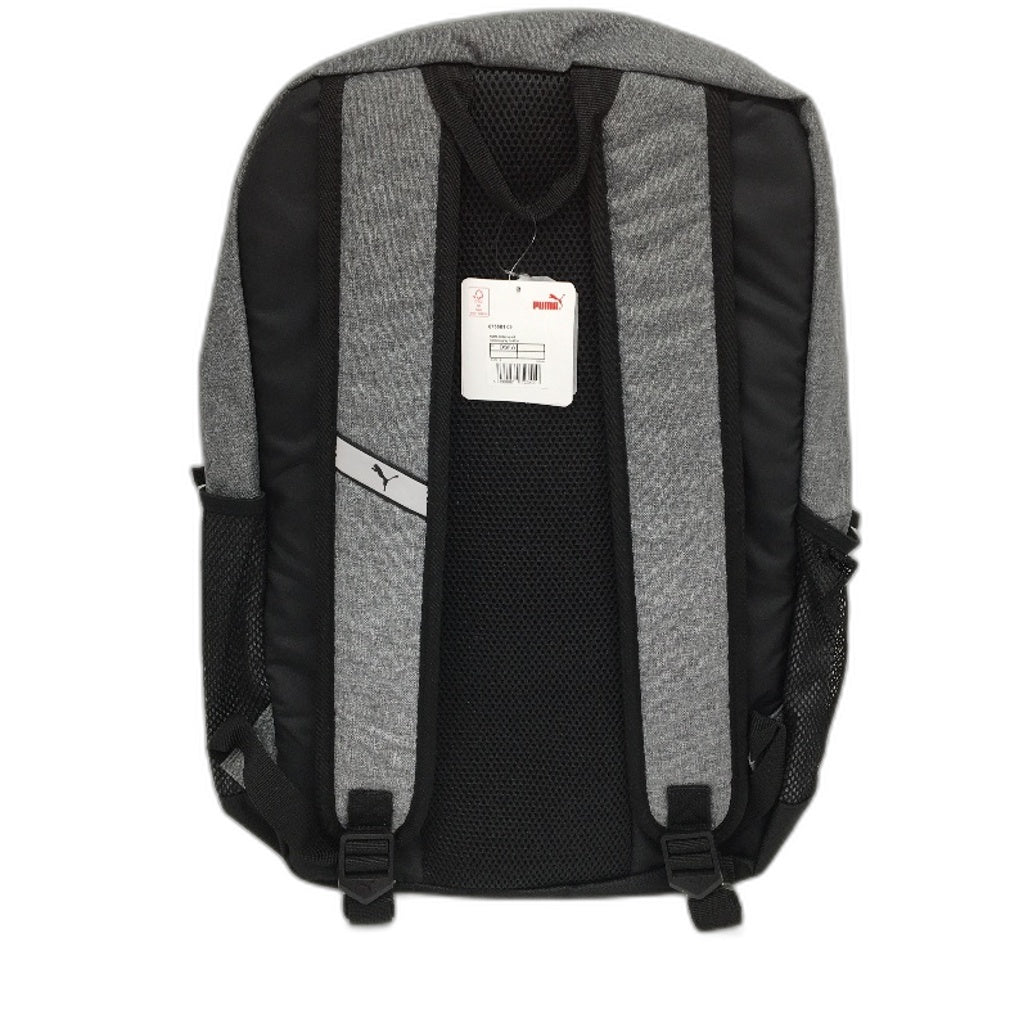 Puma Sports 27L Adjustable Strap Padded Backpanel Grey Heather Backpack NEW