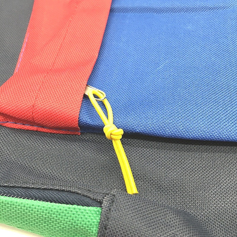 Navy Green Red & Yellow 14.5L Junior Classic Lightweight Backpack 40cm NEW