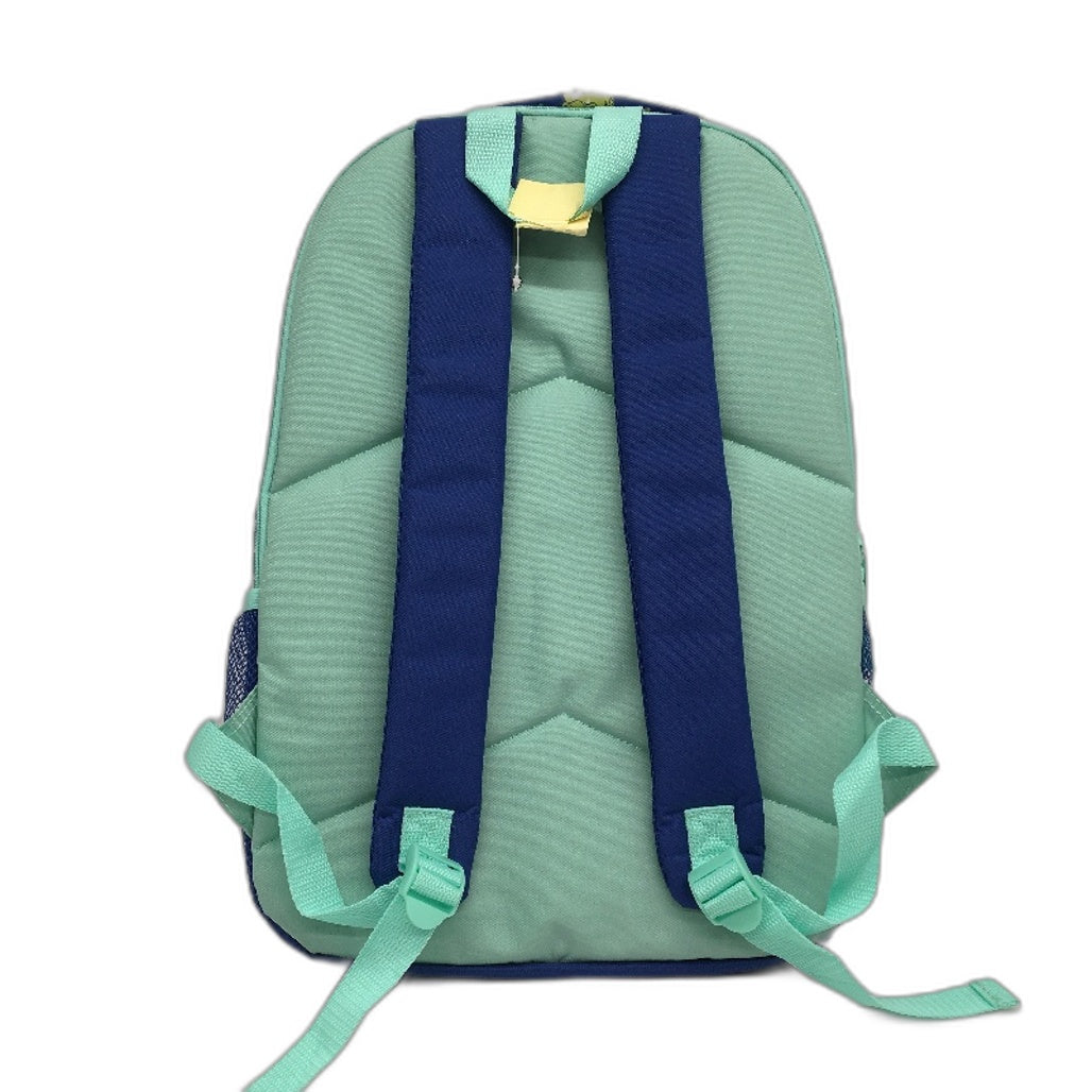 Rpyal Blue Dinosaur Themed Print 3 Piece Dino Backpack & Lunch Bag Set NEW