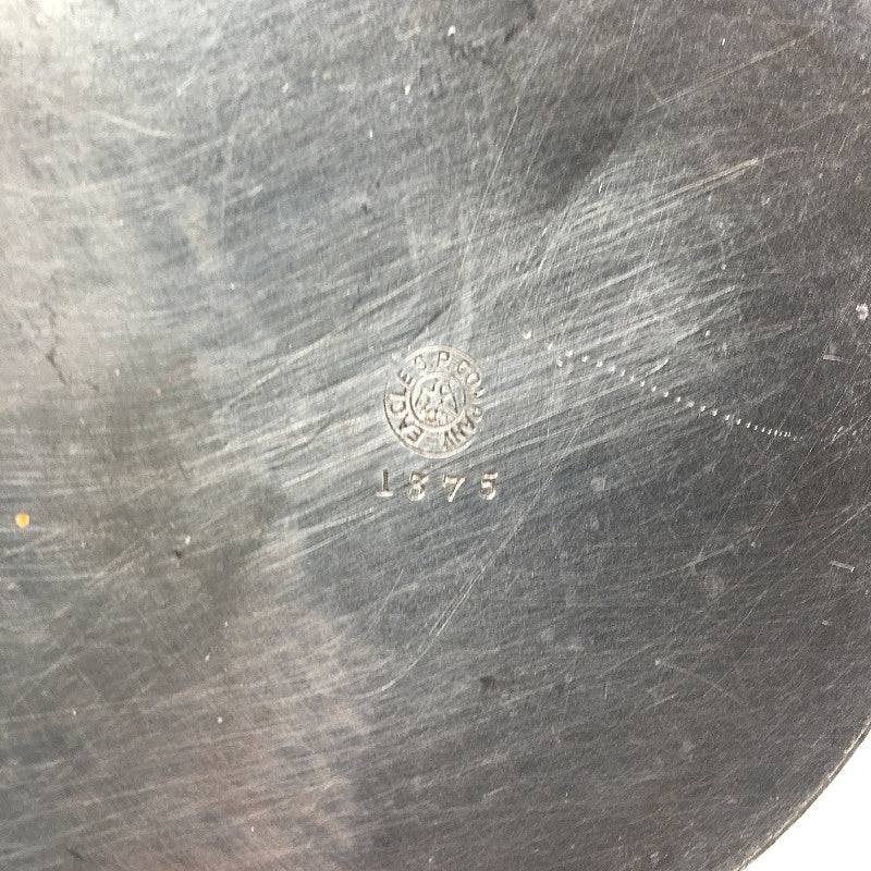 ANTIQUE Eagles P Company Small Silver Plated Teapot & Sugar Bowel Set