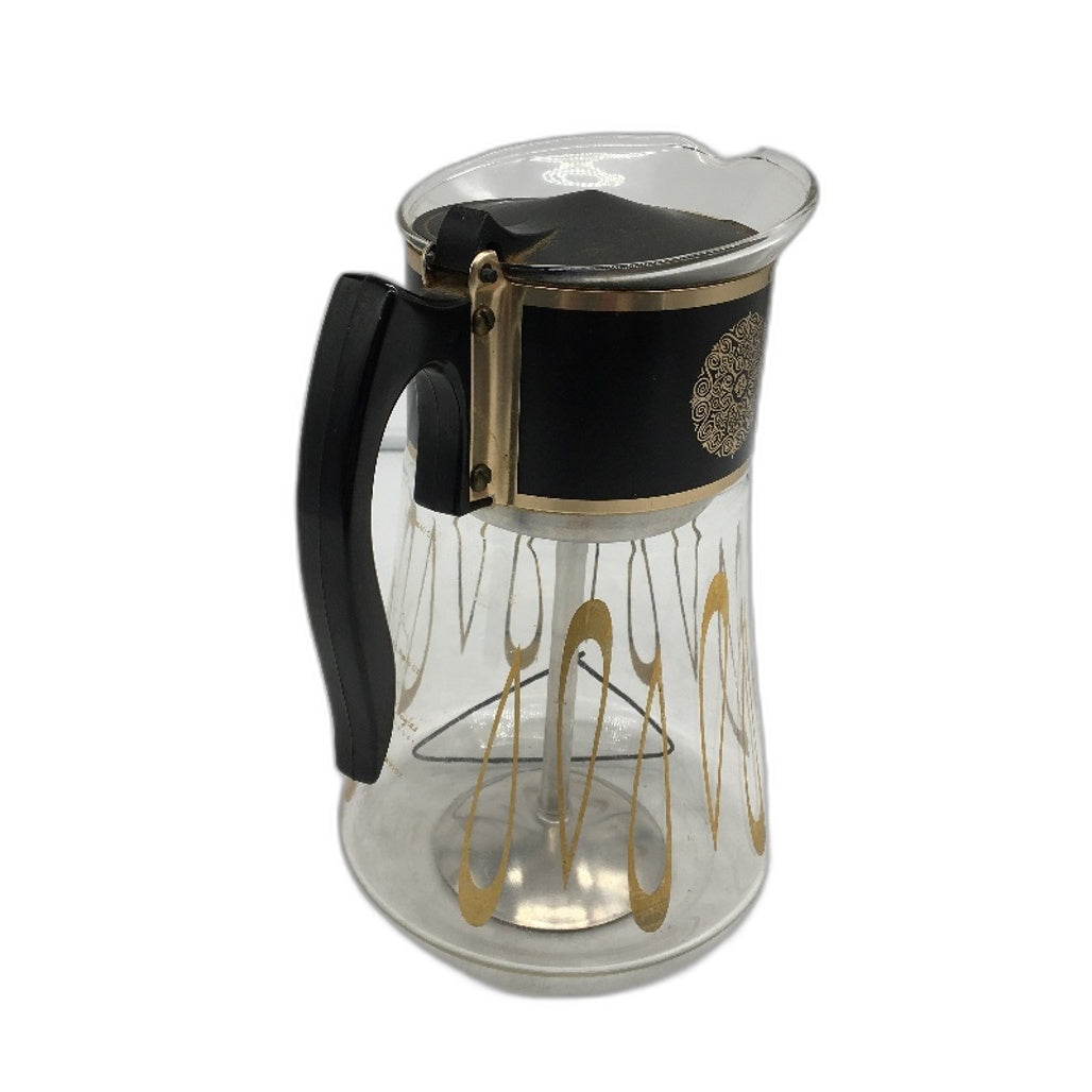 RETRO David Douglas Flameproof 1960s Glass 8 Cup Coffee Pot With Plunger