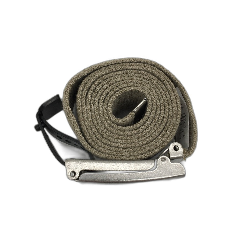 Spencer Project Lightspeed Canvas Cotton Woven Belt L120CM Mens Grey NEW