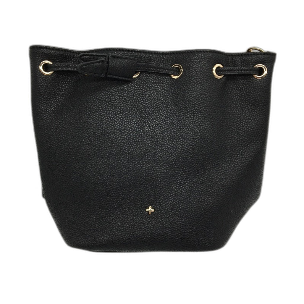 PETA & JAIN Faux Leather Crossbody Duffle Bucket Bag With Adjustable Strap NEW