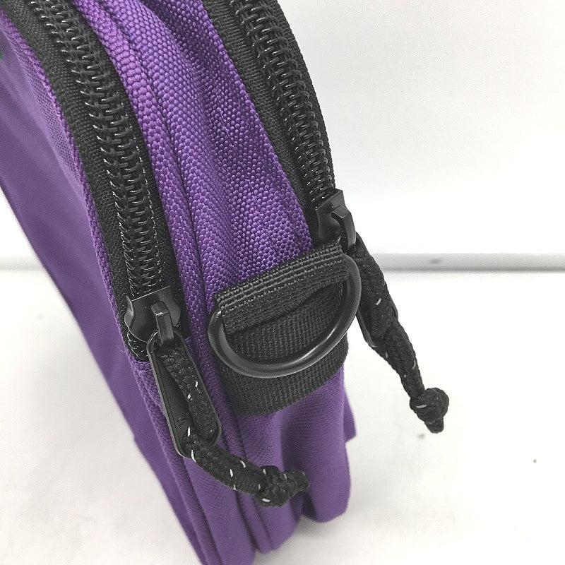 Spencer Project Burnside Camera Bag Pouch With Pockets Canvas Purple Unisex NEW