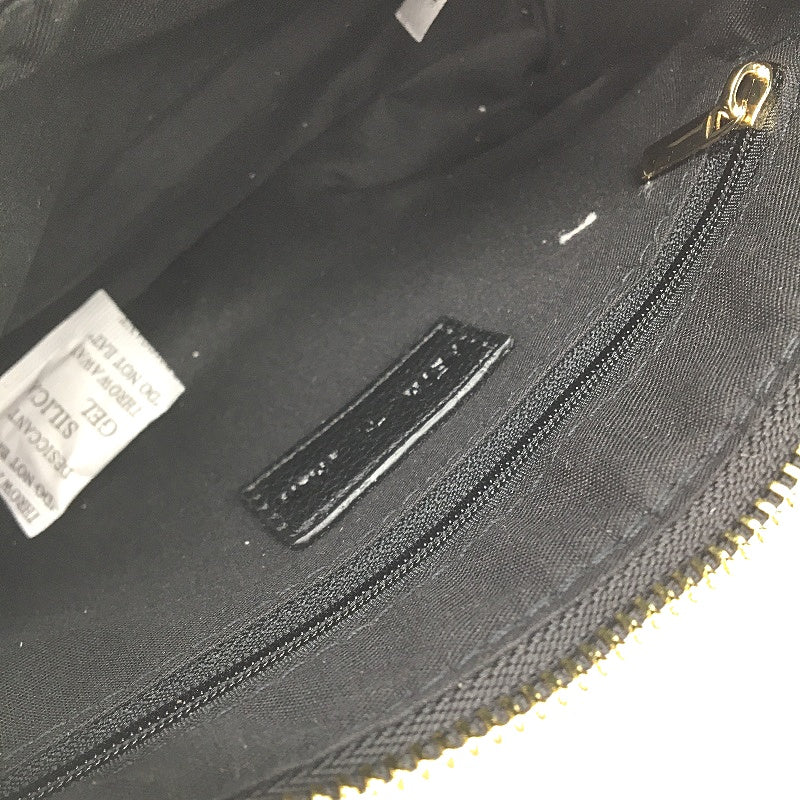 PETA & JAIN Black Small Shoulder Bag With Crossbody Strap & Mini Pouch NEW