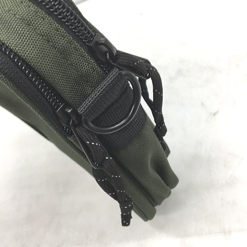 Spencer Project Burnside Camera Bag Pouch w Pockets Canvas Dark Green Unisex NEW