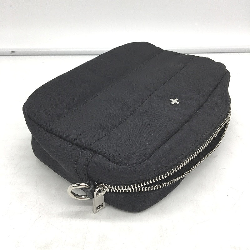 PETA & JAIN Casual Quilted Padded Crossbody Camera Bag Phone Pouch Black NEW