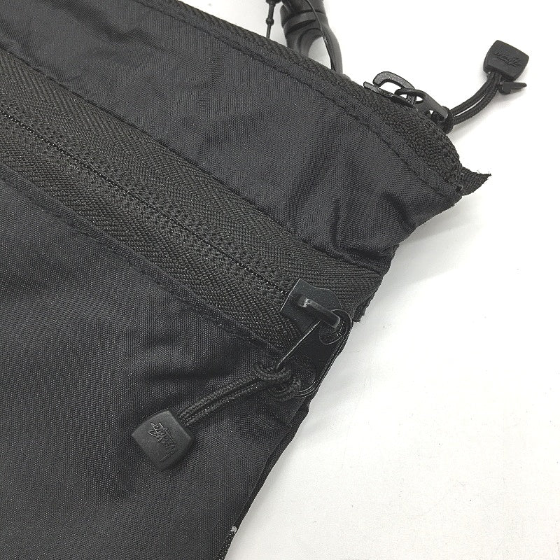 Stussy Lightweight Mini Nylon Crossbody Bag Phone Pouch Adjustable Strap NEW