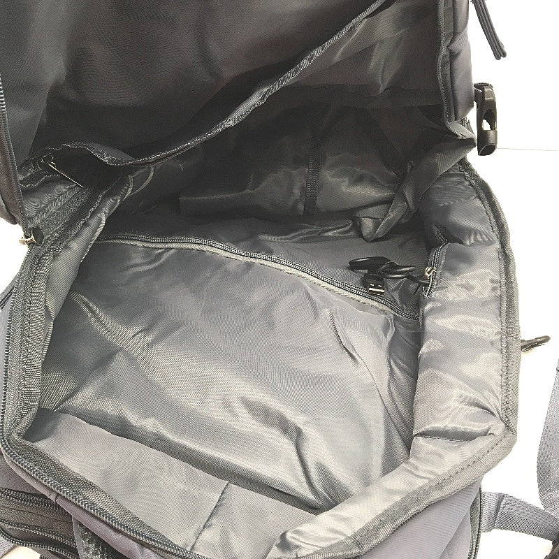 Large Capacity Expandable Carry On Travel Backpack Weekend Trip Bag Grey NEW