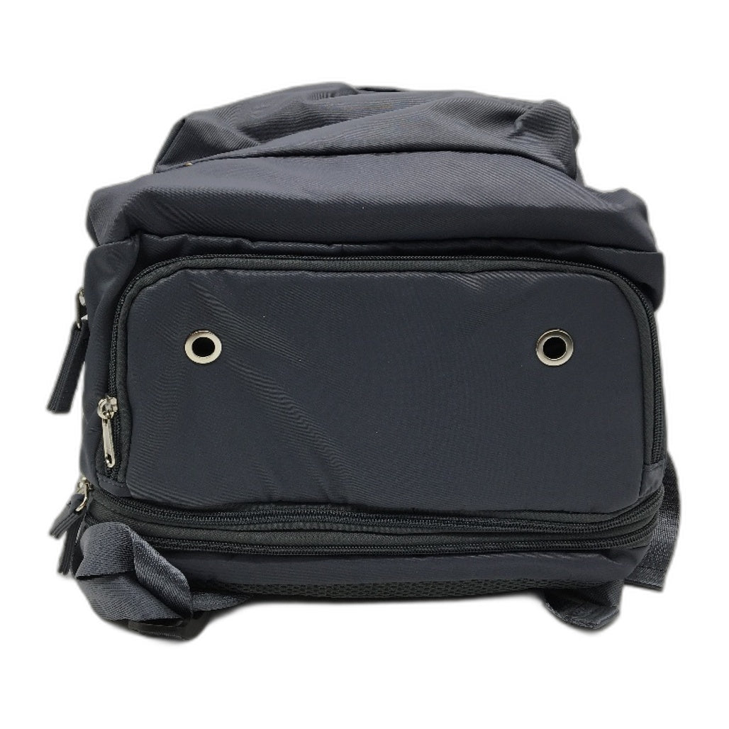 Large Capacity Expandable Carry On Travel Backpack Weekend Trip Bag Grey NEW