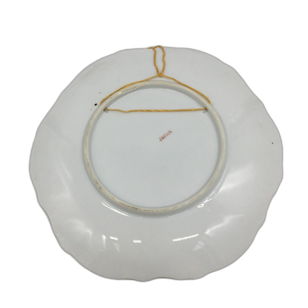 Made In Japan Set of 3 Gold Edged Fruit Themed Decorative Wall Hanging Plates