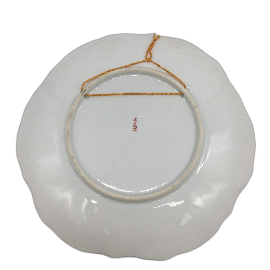 Made In Japan Set of 3 Gold Edged Fruit Themed Decorative Wall Hanging Plates