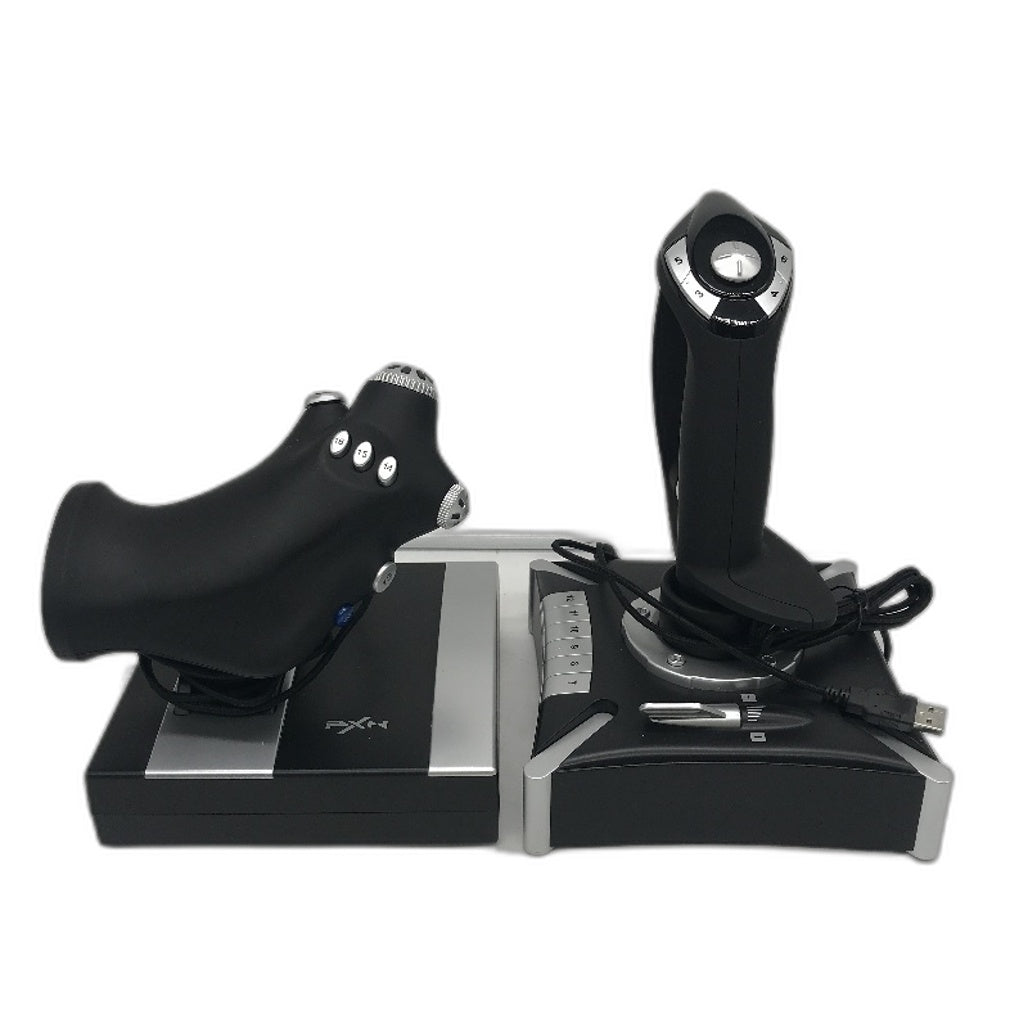 PXN 2119PRO Black Wired Flight Stick PC Consoles Joystick Controller