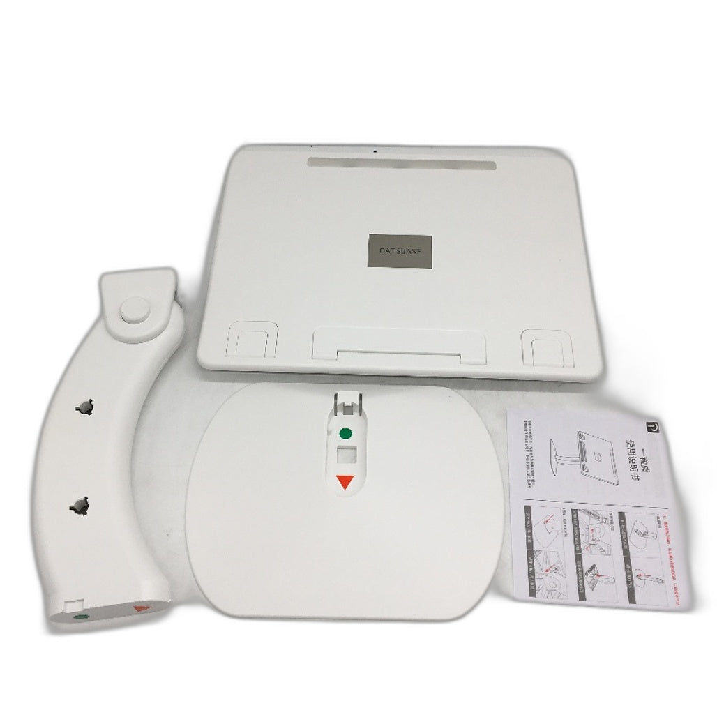 OATSBASF Laptop Stand Portable Notebook Holder Adjustable Angle White NEW