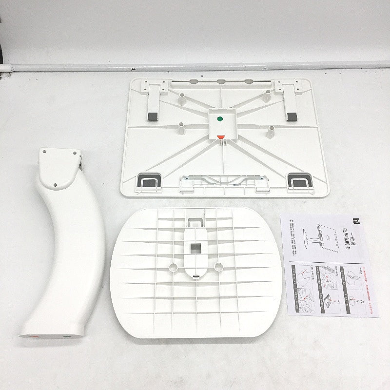 OATSBASF Laptop Stand Portable Notebook Holder Adjustable Angle White NEW