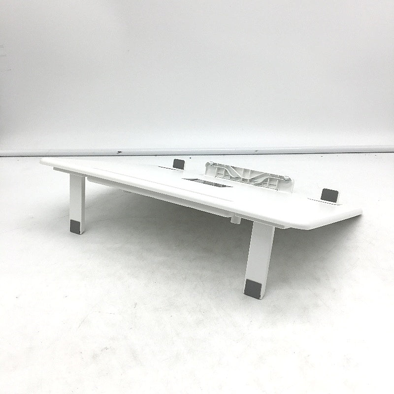 OATSBASF Laptop Stand Portable Notebook Holder Adjustable Angle White NEW