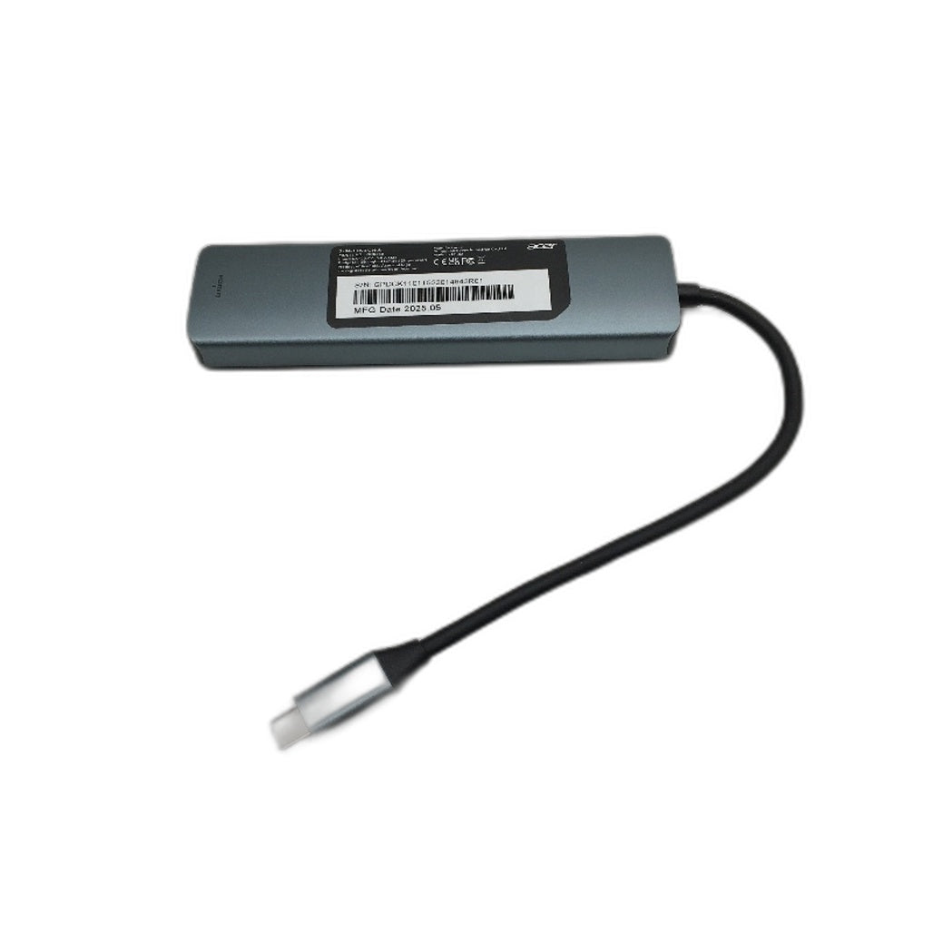 Acer USB C Hub 7 In 1 Multiport Adapter For Laptop 4K USBC To HDMI Splitter NEW