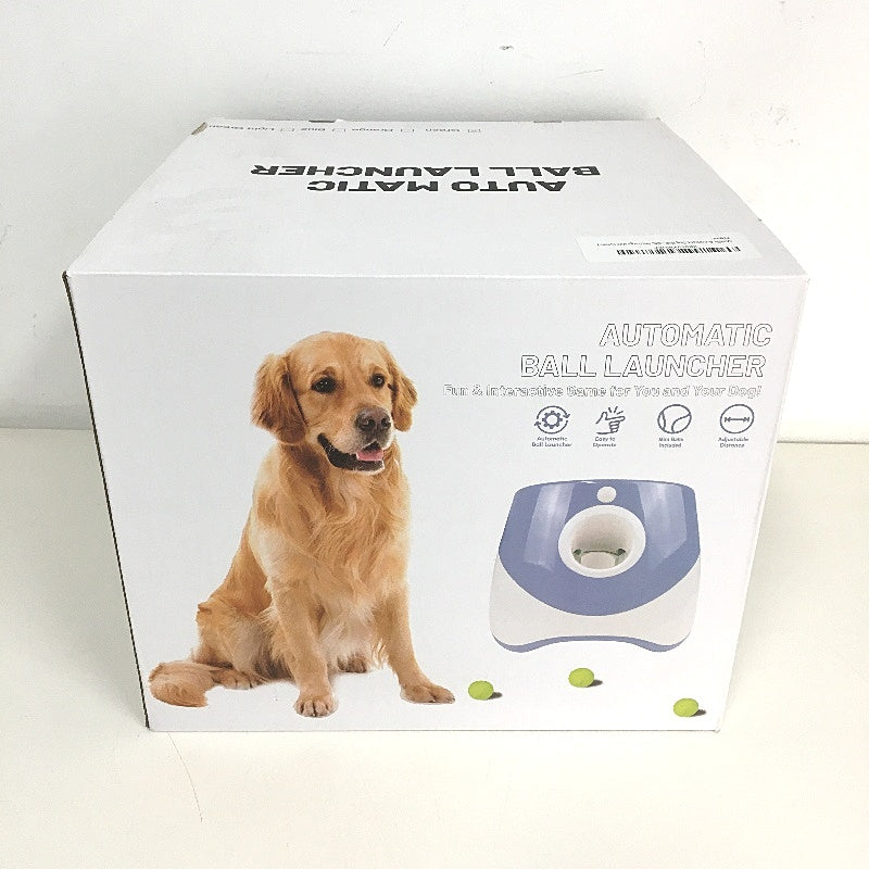 Automatic Dog Ball Launcher 3 Adjustable Distance USB C Rechargeable NEW