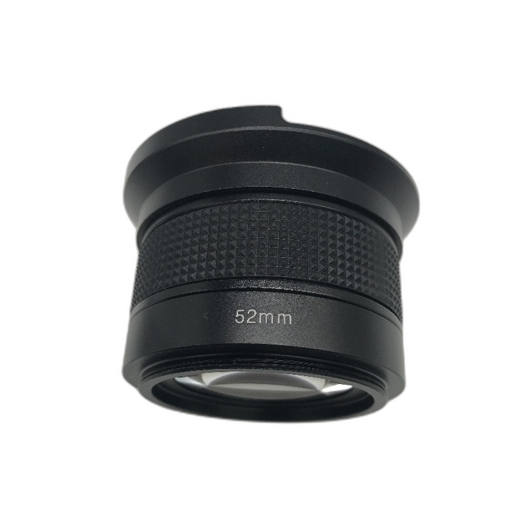Lightdow Universal 52MM 0 35X Fisheye Wide Angle Lens With Caps & Pouch NEW