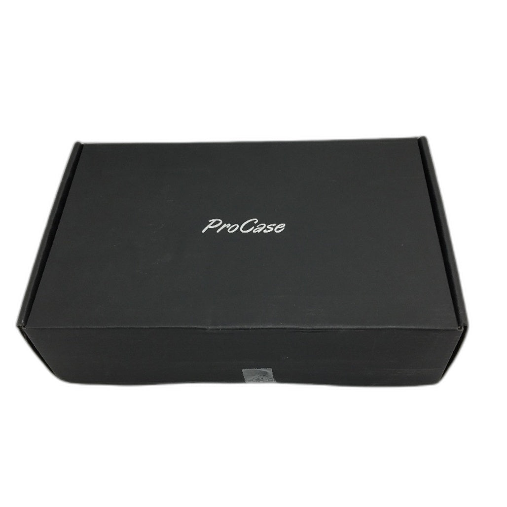 ProCase 10 Slot Watch Case Display Box With 3 Digit Combination Lock Black NEW