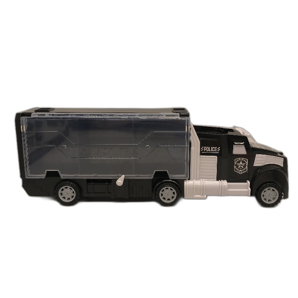 NIPLOOOW Transport Vehicle Truck Toy Set With Play Mat Die-Cast Cars Age 3Y+ NEW