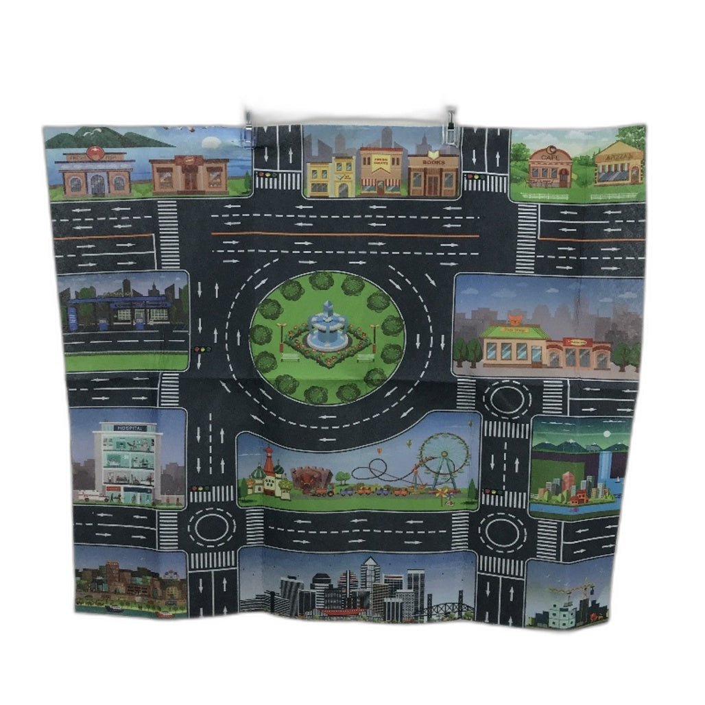 NIPLOOOW Transport Vehicle Truck Toy Set With Play Mat Die-Cast Cars Age 3Y+ NEW