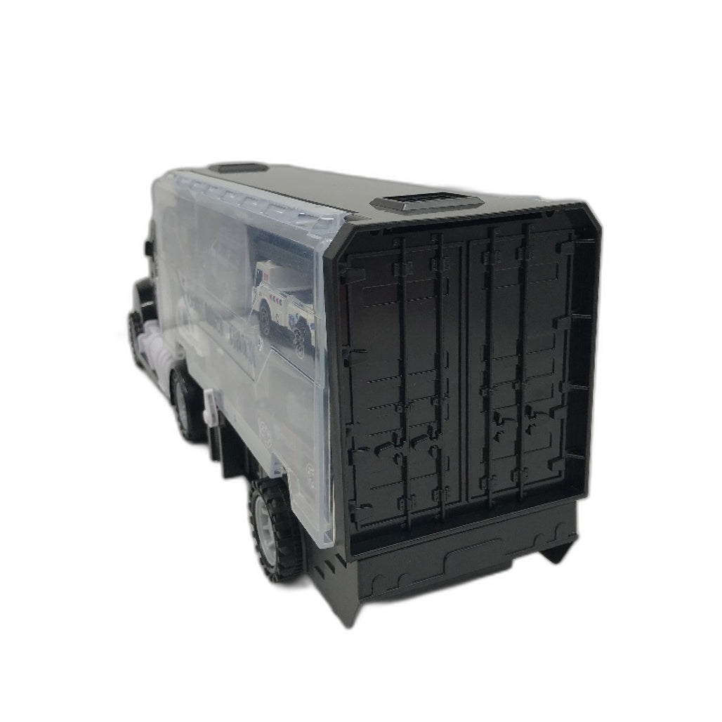 NIPLOOOW Transport Vehicle Truck Toy Set With Play Mat Die-Cast Cars Age 3Y+ NEW