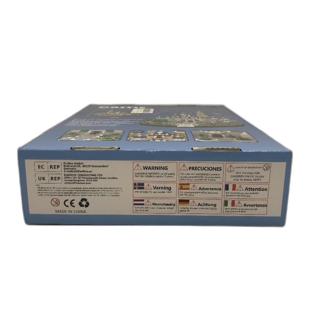 OundarM Building Block Series No.826 Castle 3600PCS Mini Bricks Age 10Y+ NEW