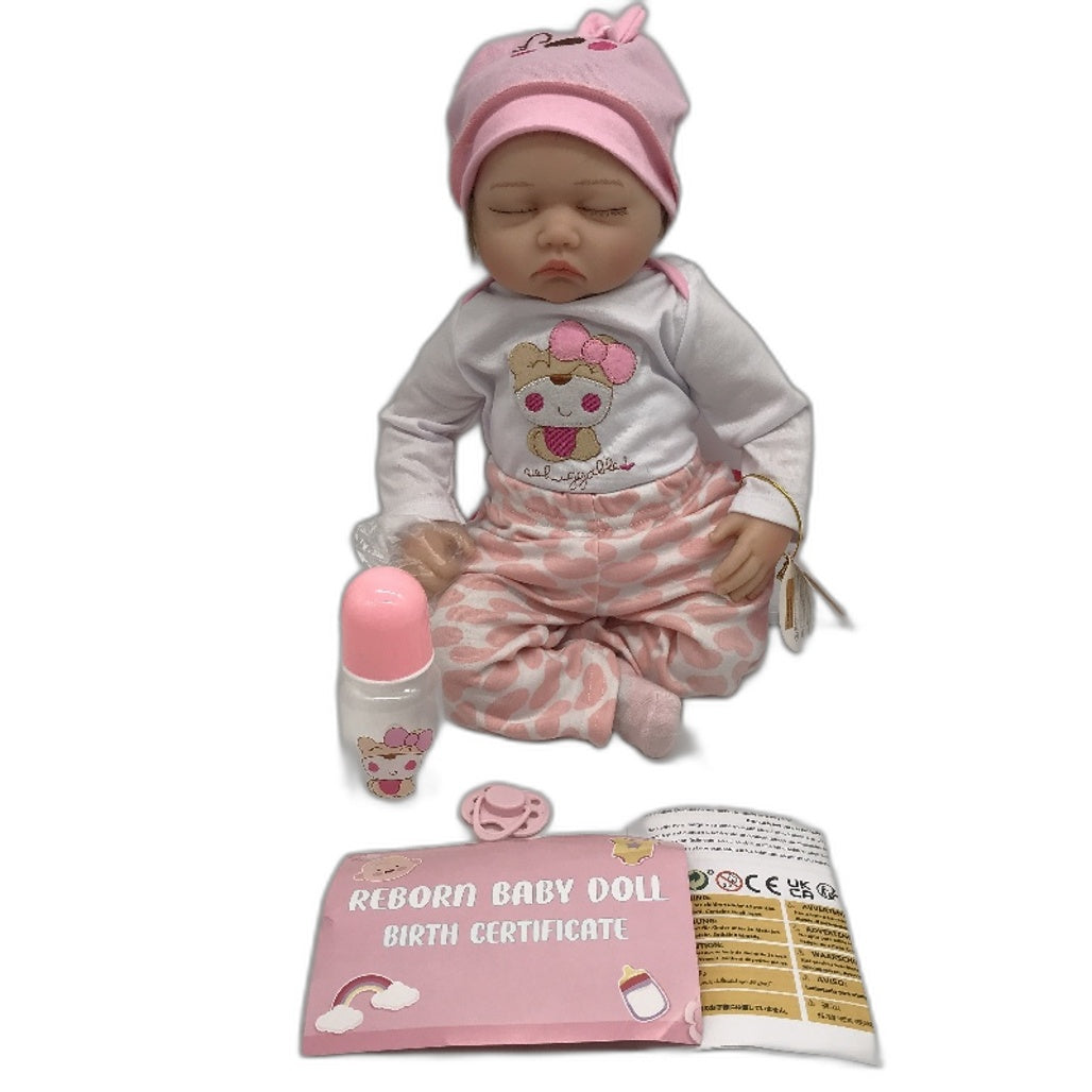 Classic Design Reborn Baby Doll No.0047 With Accessories & Birth Certificate NEW