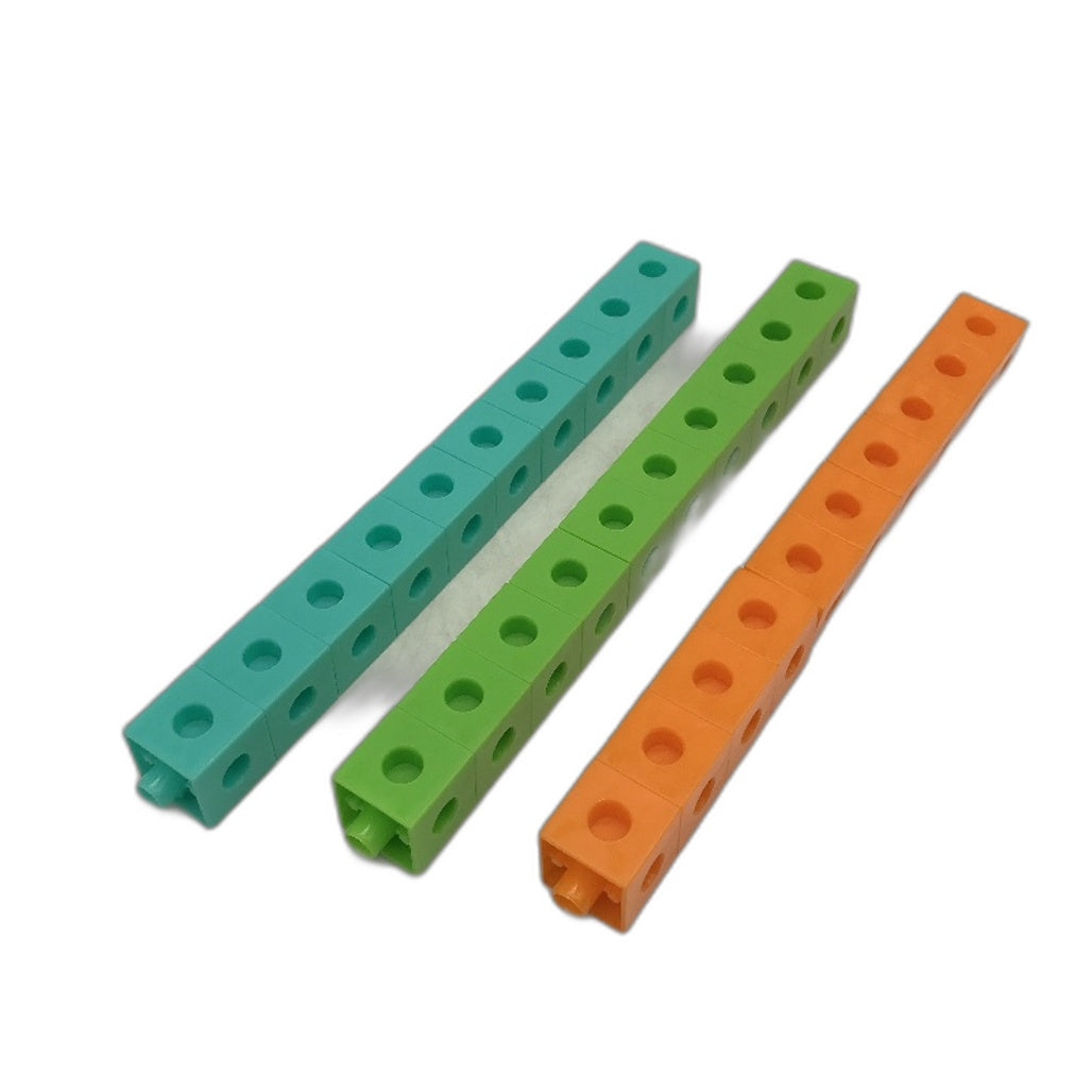 Linking Cubes 300PCS With Storage Box Math Learning Toys Counting Blocks NEW