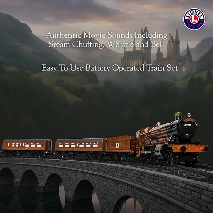 Lionel Harry Potter Hogwarts Express Battery Powered Mini Train Toy Set NEW