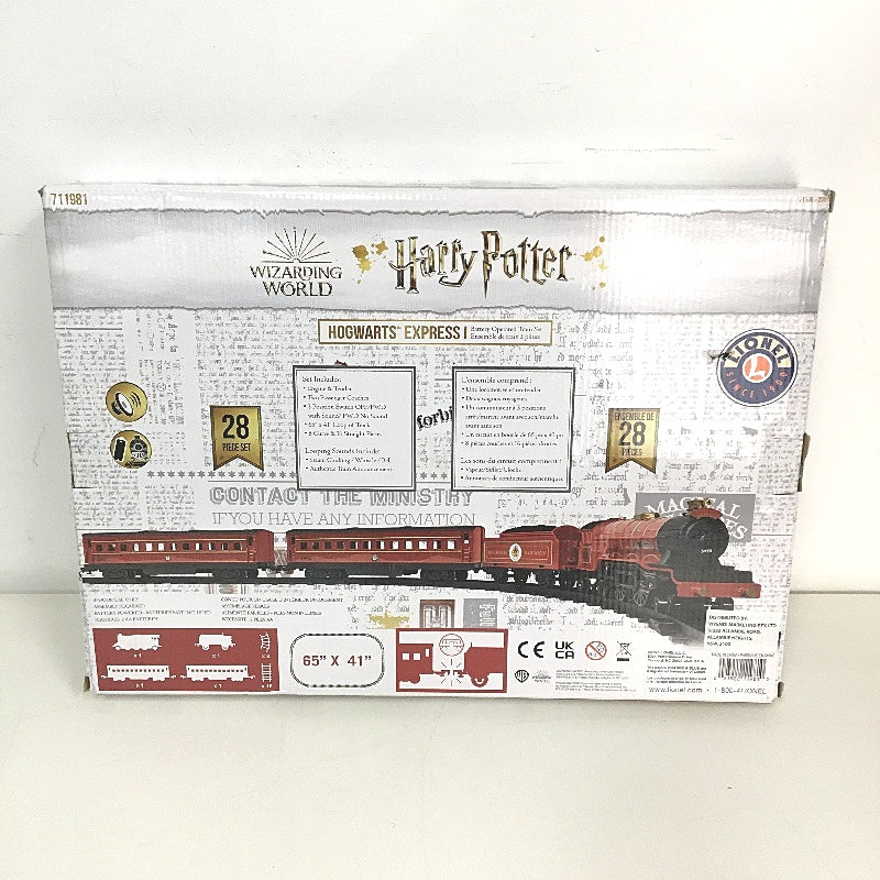 Lionel Harry Potter Hogwarts Express Battery Powered Mini Train Toy Set NEW