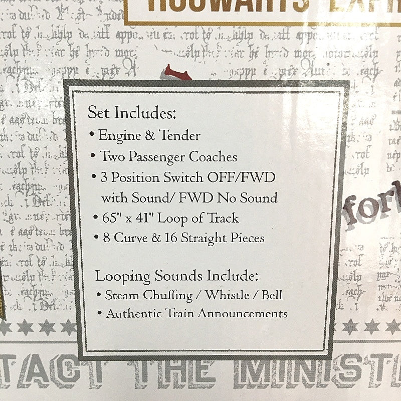 Lionel Harry Potter Hogwarts Express Battery Powered Mini Train Toy Set NEW