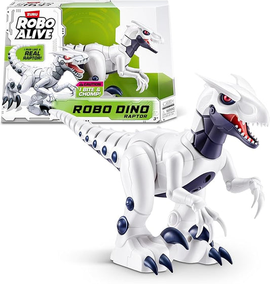 ZURU Robo Alive Dino Bite & Chomp Running Dinosaur Raptor Robot Toy Age 3y+ NEW