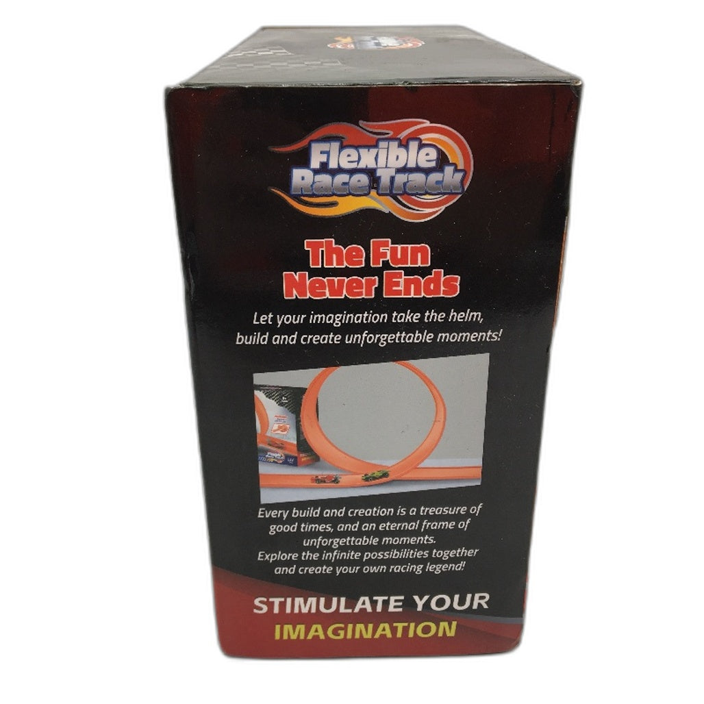 Diecast Car Double Sided 1 Or 2 Lanes Flexible Racing Track For 1:64 Scale NEW