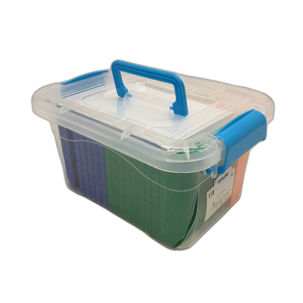 Foam Base Ten Blocks Set Counting Cubes Math Toys For Kids Early Education NEW