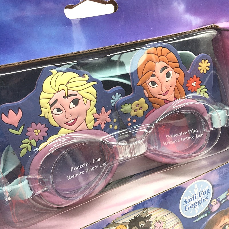 Disney Frozen Swim Set Combo Goggles Arm Floats Ring Beach Ball Age 3-6Y NEW