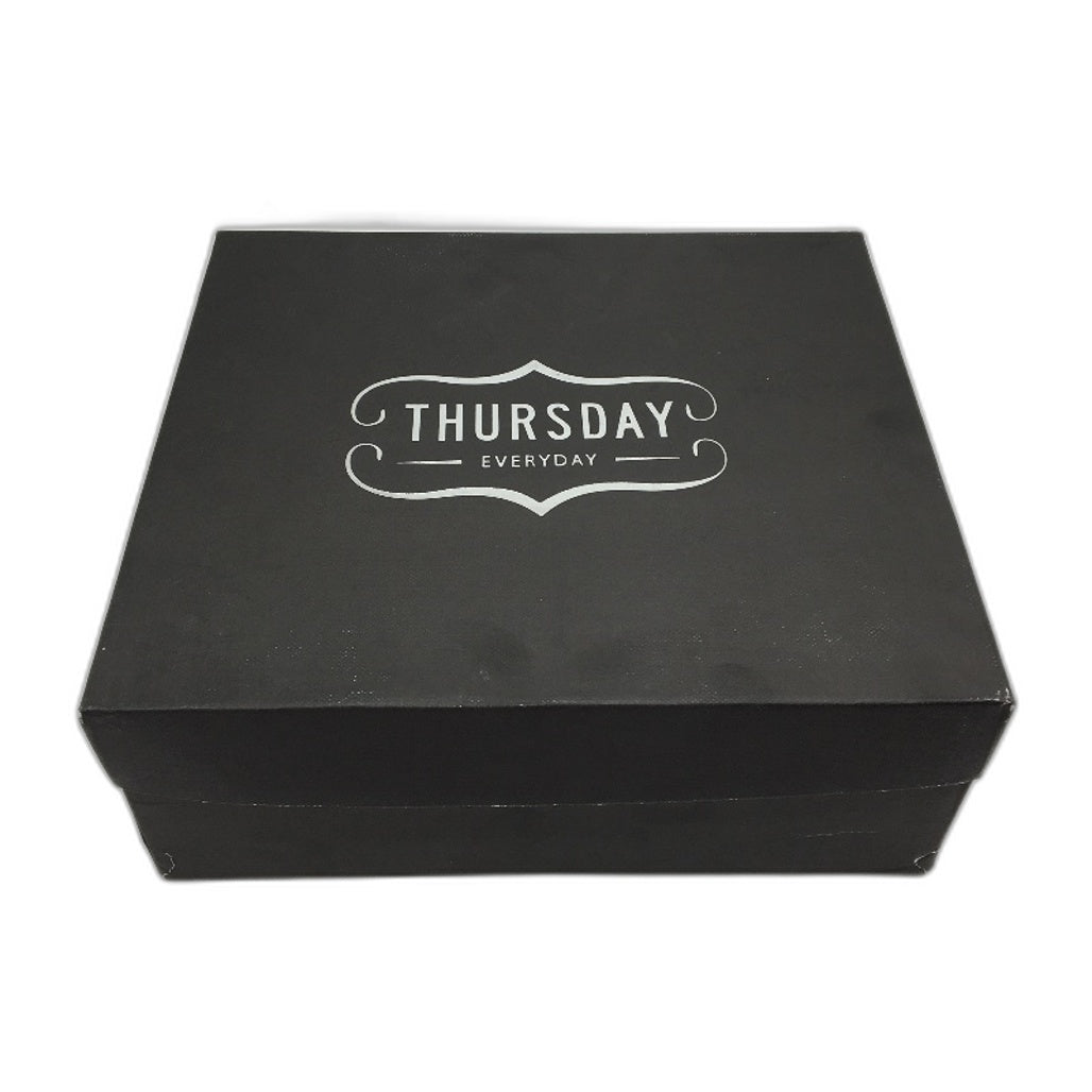 Thursday Boot Company Black Logo Shoe Box ? Meet The Journeyman Our newest Black Label Boot Featuring  main image 3