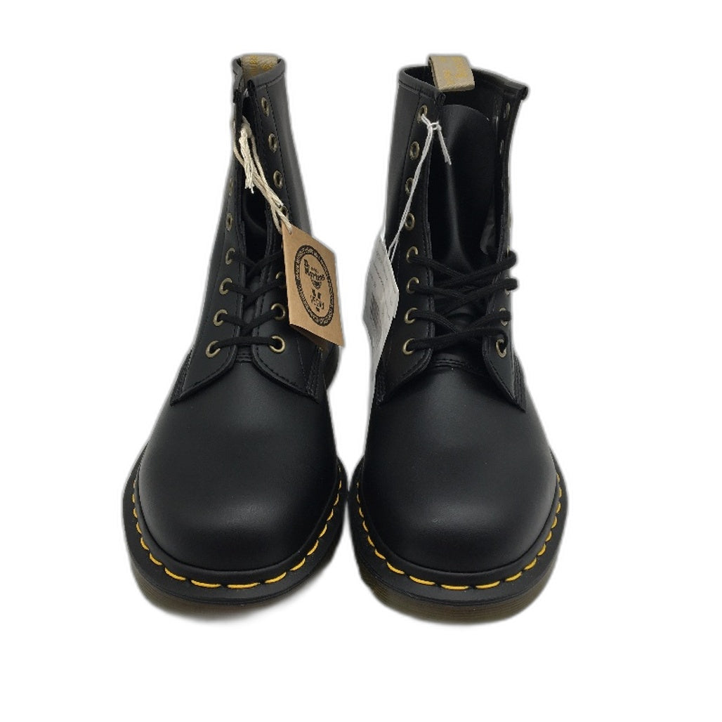 Dr Martins Black Vegan Synthetic Leather Boots Mens Size US12 UK11 EU 46 NEW