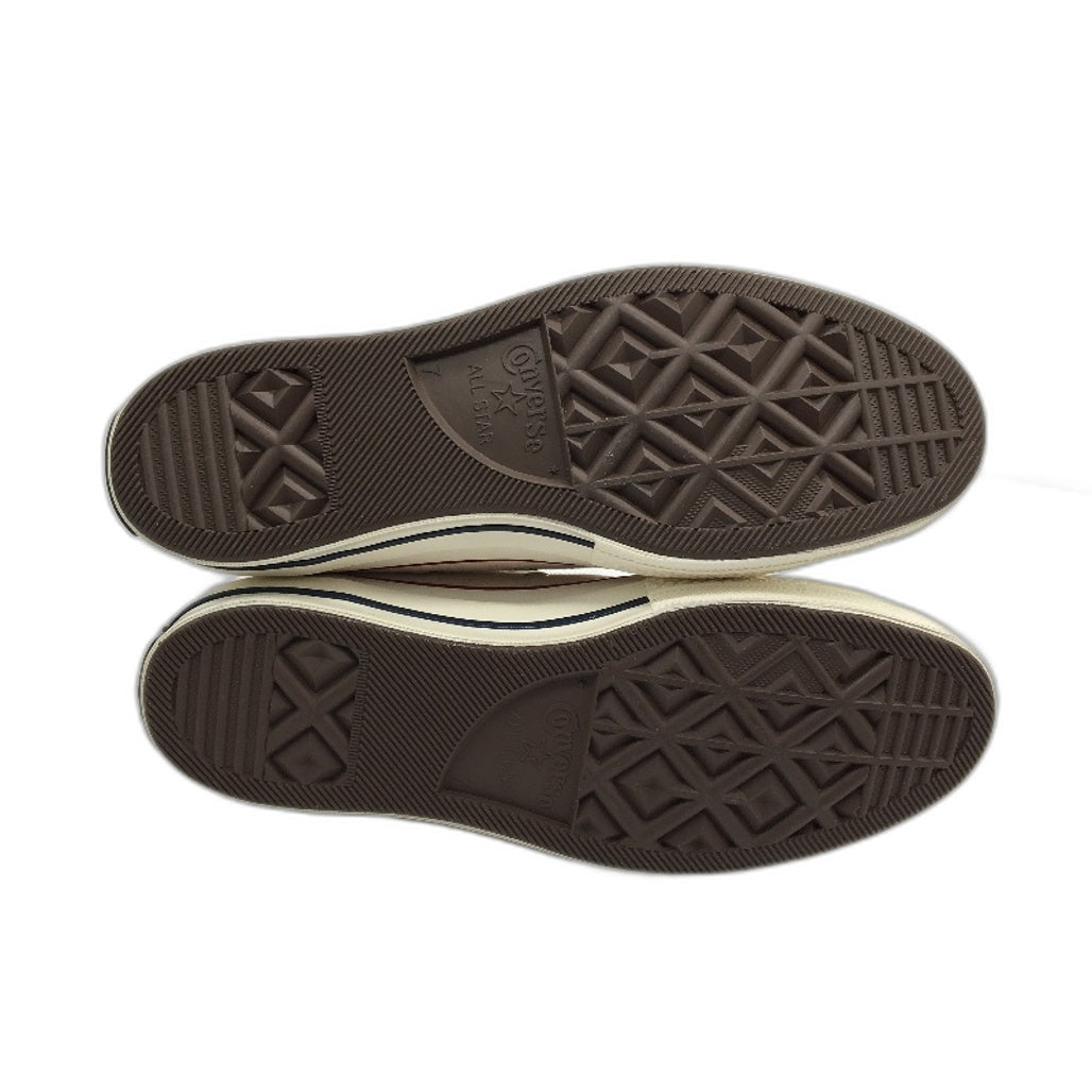 Converse All Star Chuck Taylor Cream Gloss Toe Athletic Sneakers EU40 M7 L9 NEW