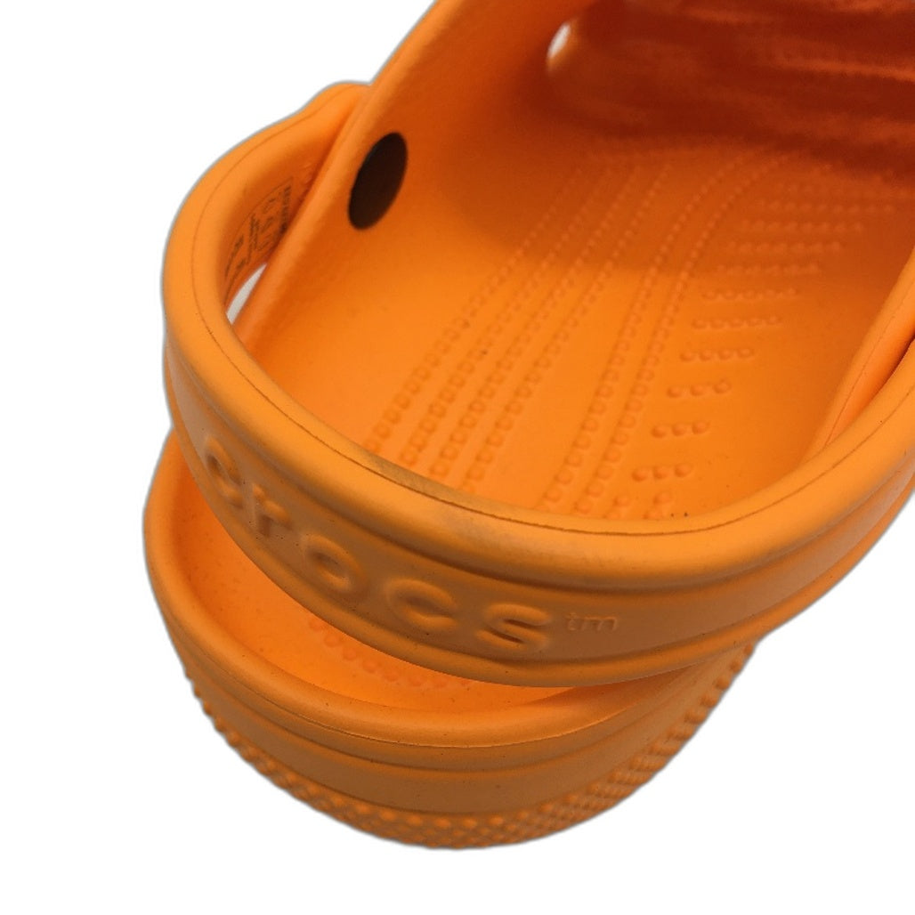 Crocs Iconic Comfort Classic Clog Shoe Orange Unisex US M4 W6 EU 36-37 NEW