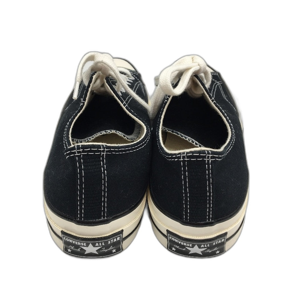 Converse All Star Chuck Taylor Black Canvas Low Top Sneakers M8 L10 EU41.5 NEW