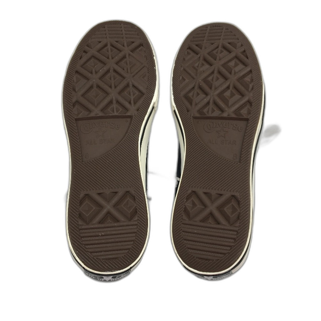 Converse All Star Chuck Taylor Black Canvas Low Top Sneakers M8 L10 EU41.5 NEW