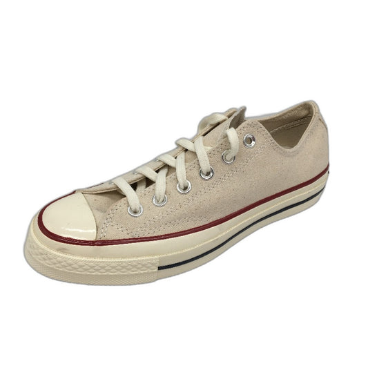 Converse All Star Chuck Taylor Cream Canvas Low Top Sneakers M10 L12 EU 44 NEW